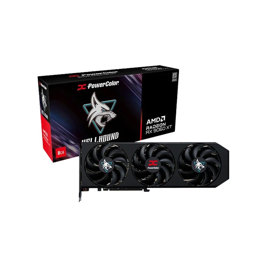 Hellhound AMD Radeon™ RX 9060 XT 8GB GDDR6