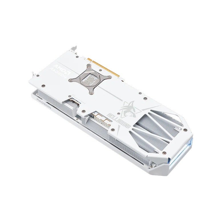 PowerColor Hellhound Spectral White AMD Radeon™ RX 9070 XT OC 16GB GDDR6