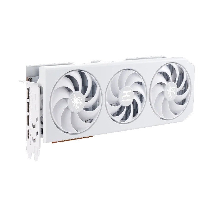 PowerColor Hellhound Spectral White AMD Radeon™ RX 9070 XT OC 16GB GDDR6