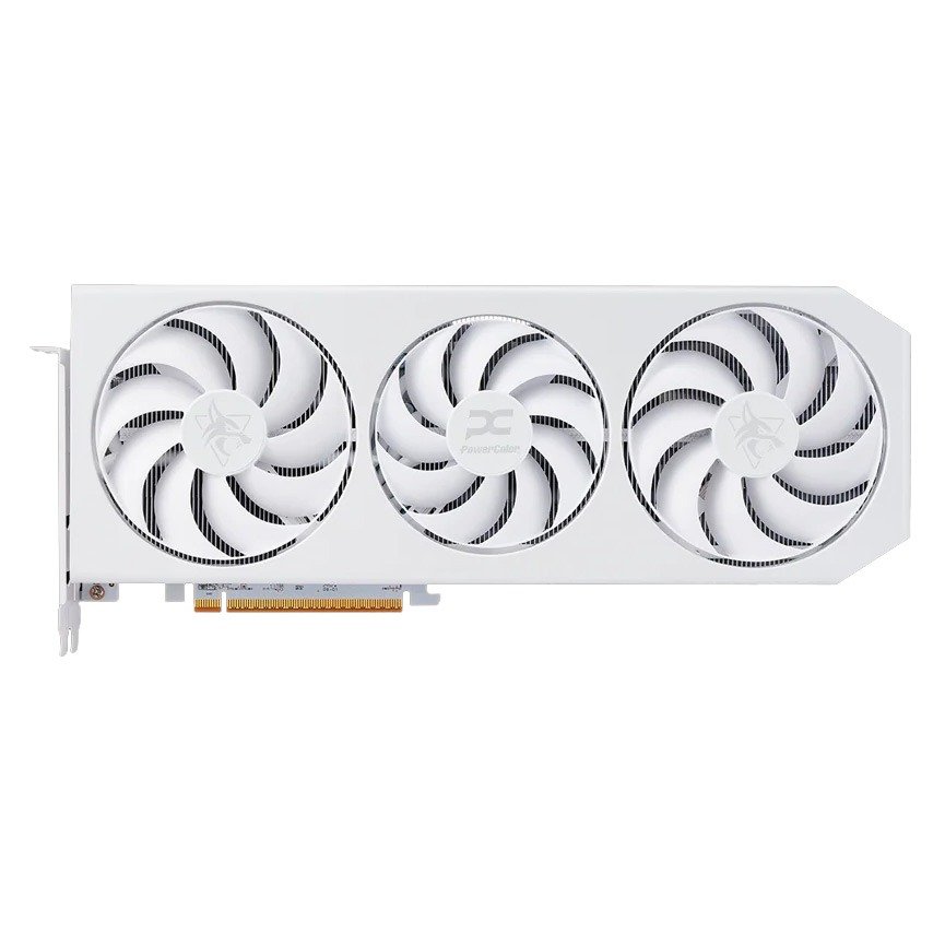 PowerColor Hellhound Spectral White AMD Radeon™ RX 9070 XT OC 16GB GDDR6