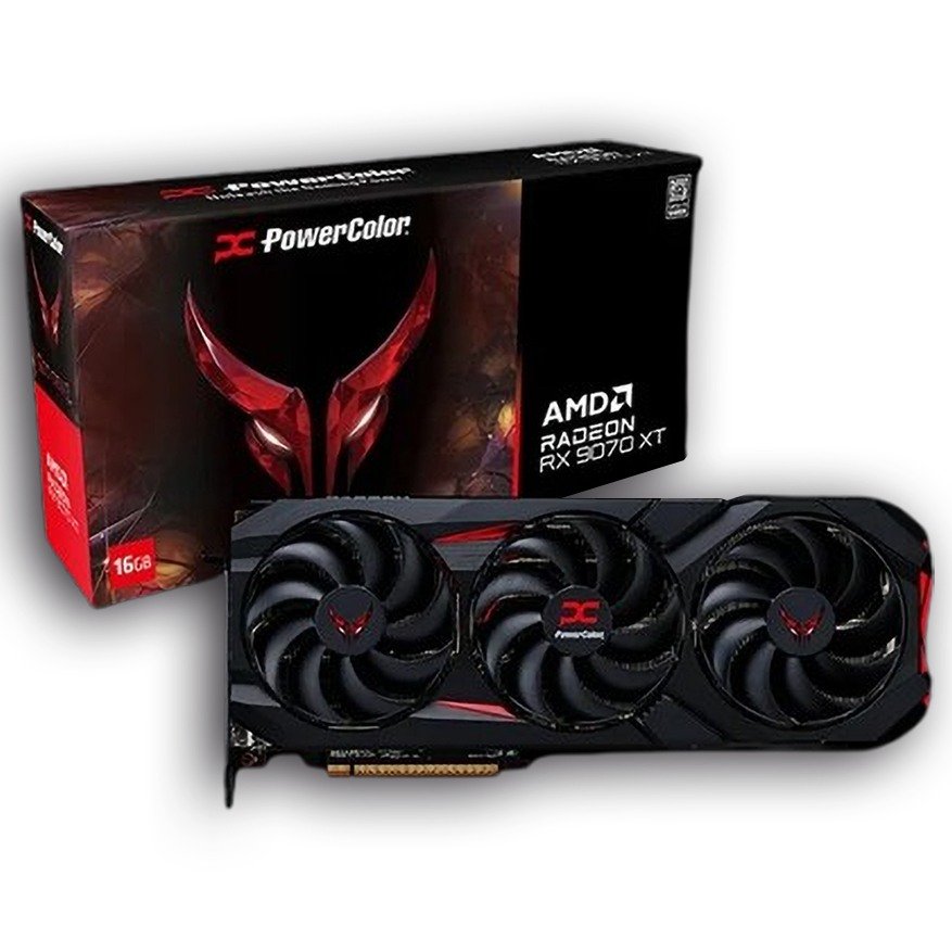 PowerColor Red Devil AMD Radeon™ RX 9070 XT 16GB GDDR6