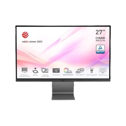 MSI Modern MD271UL 27 Inch 4K UHD IPS Type-C Monitor
