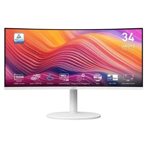 MSI Modern MD342CQPW 34" UWQHD 120Hz VA Curved Gaming Monitor