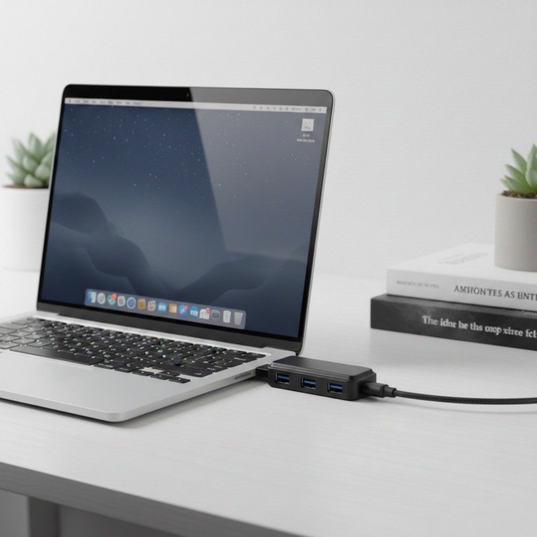 Onten 4 in 1 USB 4 Ports HUB