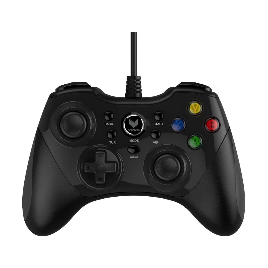 Rapoo VPRO V600 Black Vibration Game Pad
