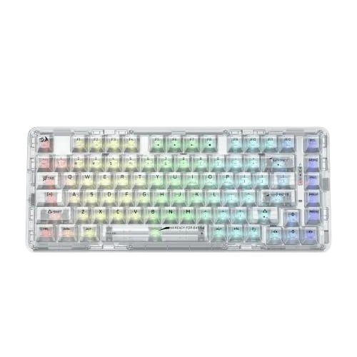 Redragon ELF PRO K649 Transparent Mechanical Keyboard