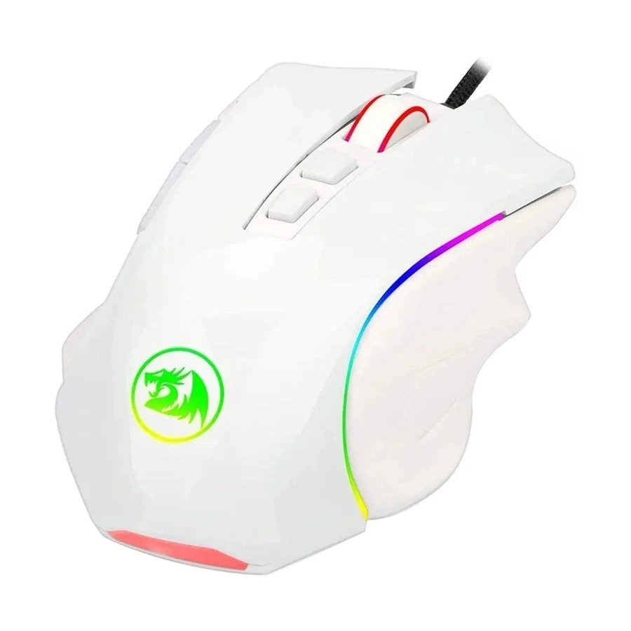 Redragon M607W Griffin RGB Wired White Gaming Mouse
