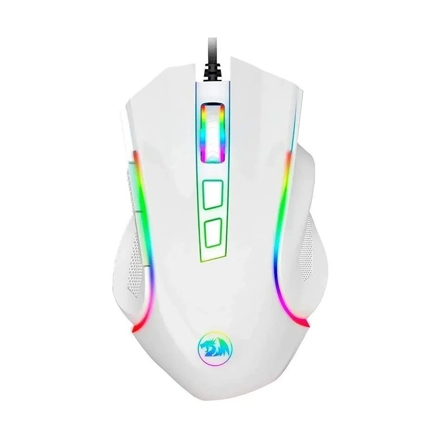 Redragon M607W Griffin RGB Wired White Gaming Mouse