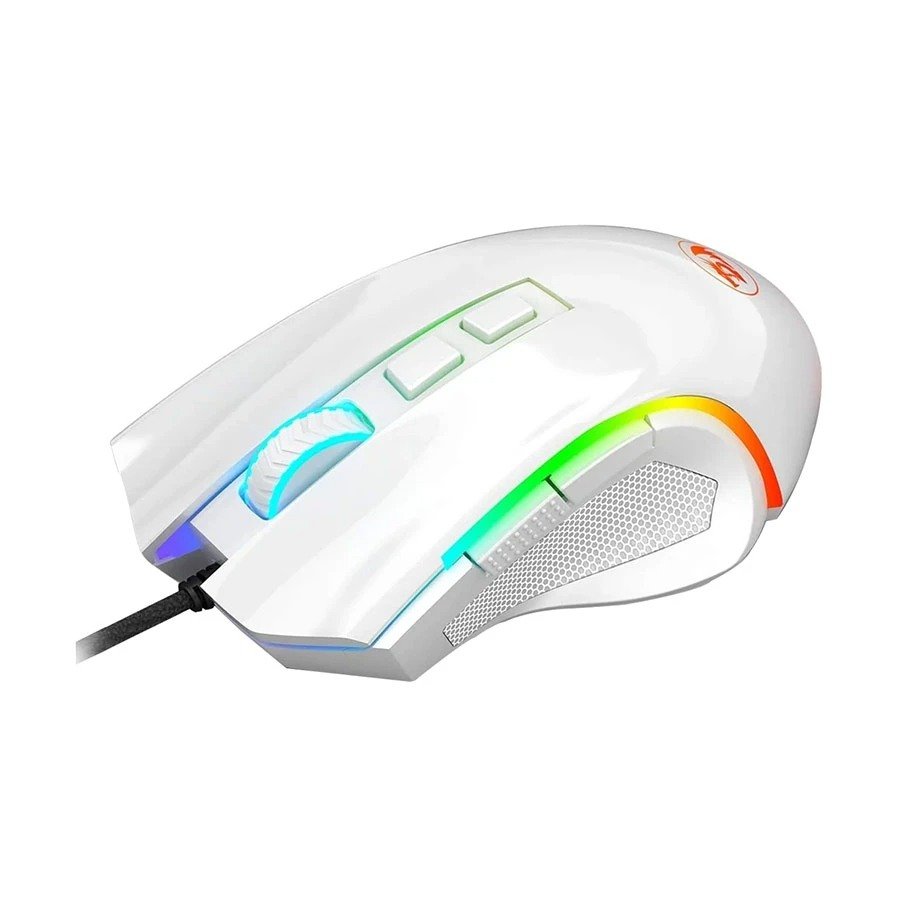 Redragon M607W Griffin RGB Wired White Gaming Mouse