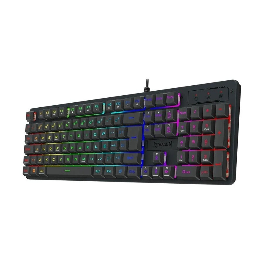 Redragon Netherbane K521 RGB Wired Black Gaming Keyboard #K521-RGB