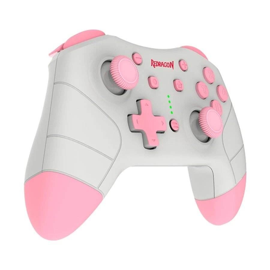 Redragon Pluto G815 Pink Dual Mode Vibration Game Pad