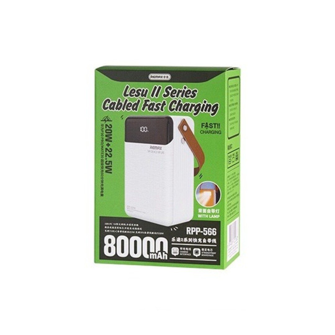 Remax RPP-566 80000mAh 22.5W Fast Charging Power Bank