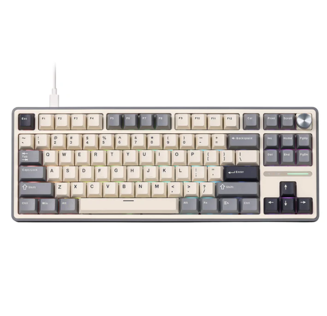 Royal Kludge R87 Pro TKL Wired mode RGB  Hot swap Gaming Keyboard