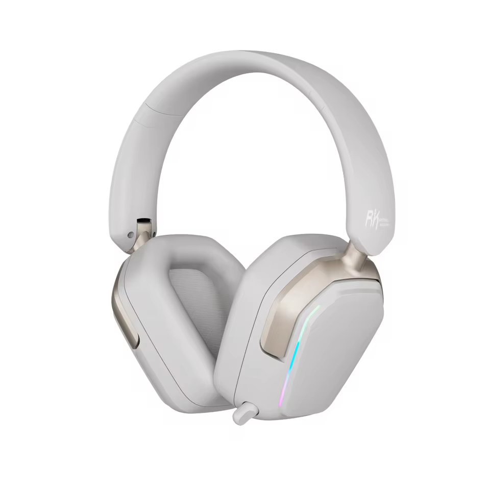 RK ROYAL KLUDGE HG101 Tri-mode Headphones with Foldable Microphone