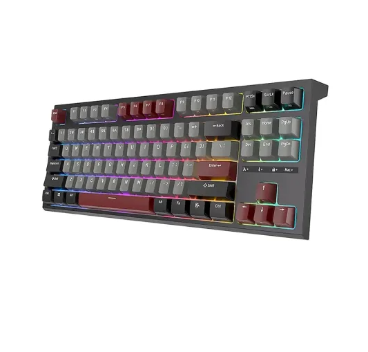 Royal Kludge RK R87 RGB Hot-Swappable Red Switch Mechanical Keyboard