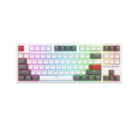 Royal Kludge RK R87 RGB Hot-Swappable Red Switch Mechanical Keyboard