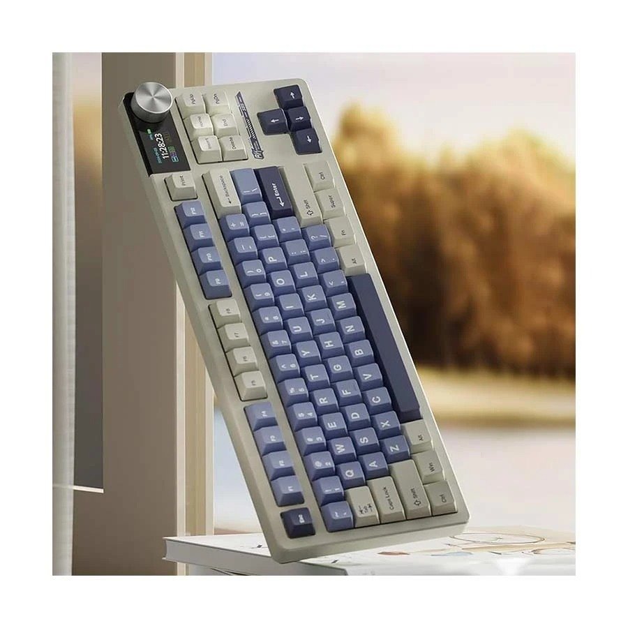 Royal Kludge RK S85 Tri Mode RGB Hot Swap (Cloud Switch) Horizon Blue Mechanical Gaming Keyboard