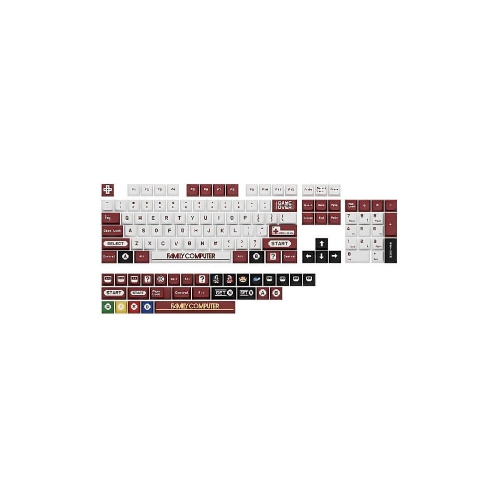 Royal Kludge XDA-112 (Famicom) PBT Keycaps