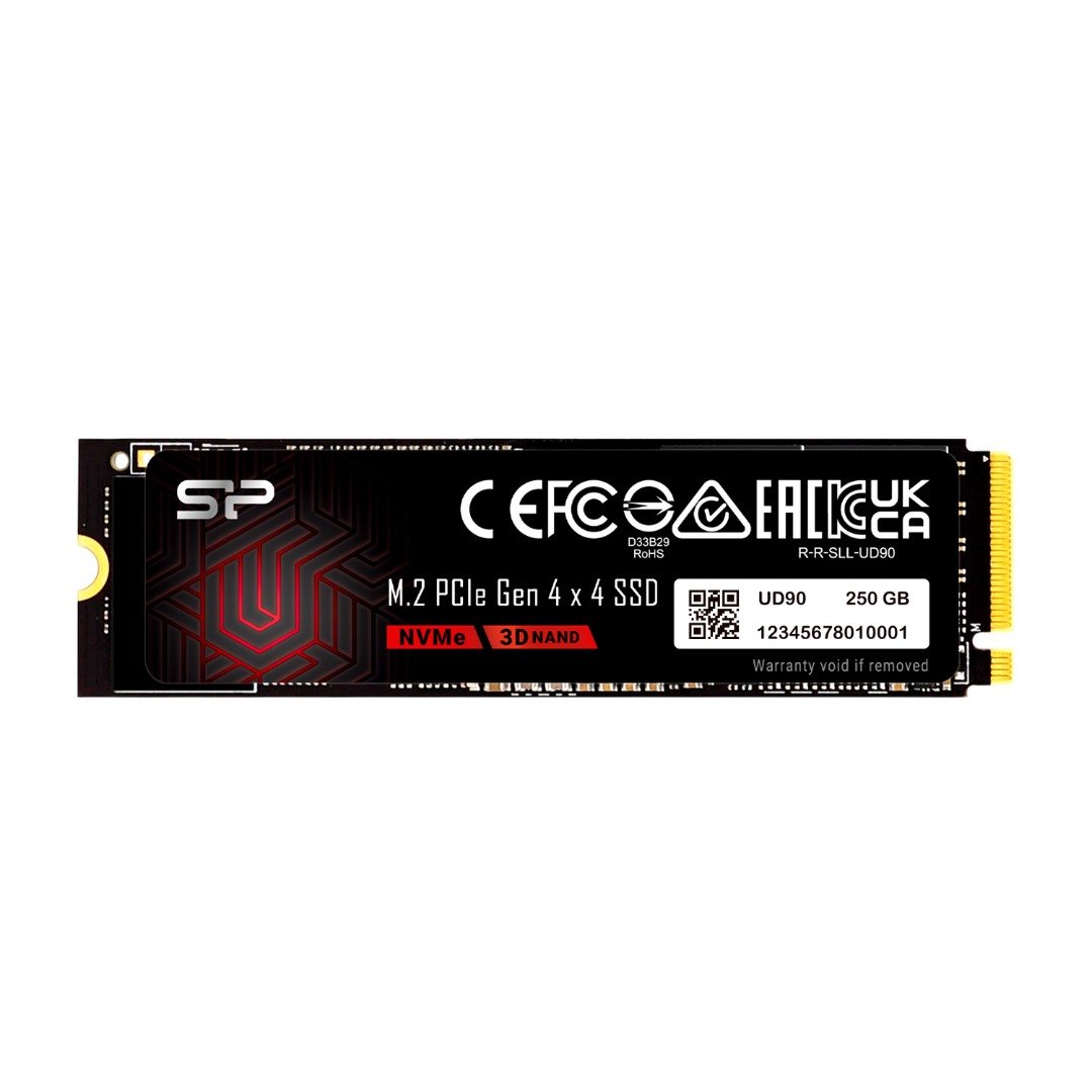 Silicon Power UD90 2280 PCIe Gen4 x4 250GB/500GB NVMe SSD
