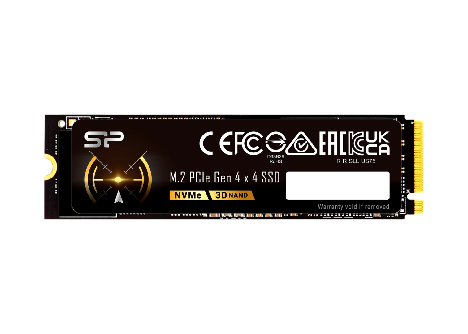 Silicon Power US75 PCIe Gen4 x4 NVMe™ 1TB/ 2TB SSD