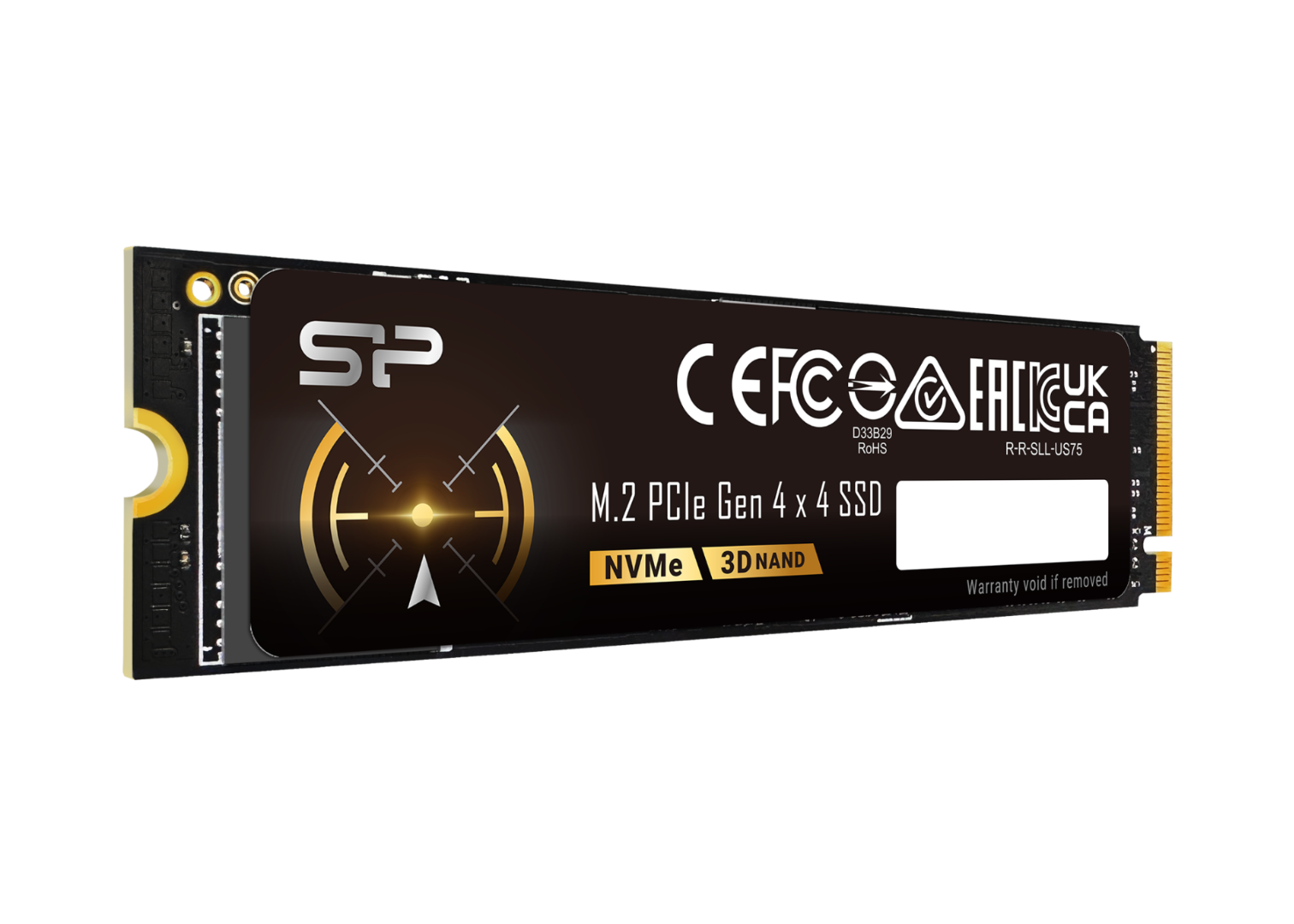 Silicon Power US75 PCIe Gen4 x4 NVMe™ 1TB/ 2TB SSD