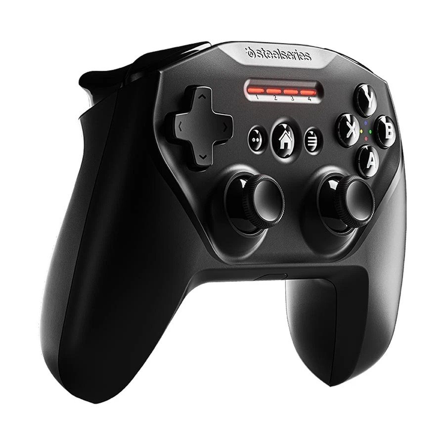 Steelseries Nimbus+ Wireless Black Gaming Controller for Apple Device with Mobile Phone Holder #69089