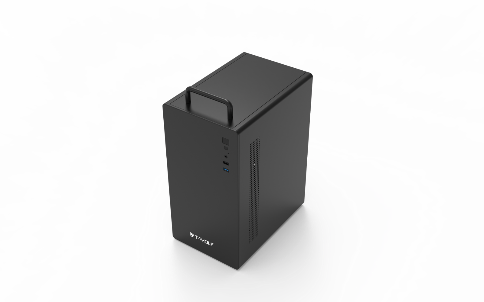 T-Wolf Ironcore Office Mid Tower Micro-ATX Casing With 200W PSU