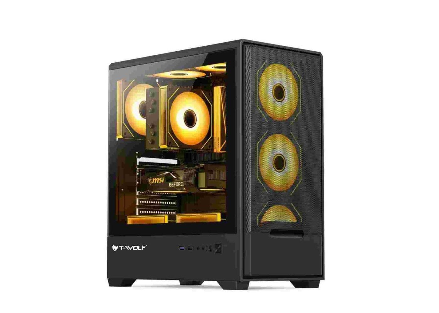 T-WOLF BLAZE BOX X4 ARGB E-ATX GAMING CASE