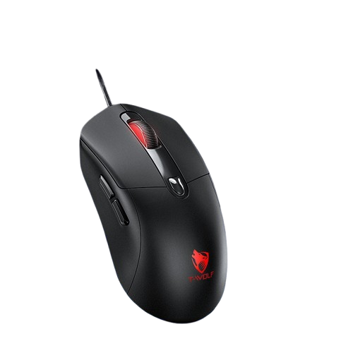 T-wolf G550 Gaming Mouse RGB WITH Gengar Kuromi Sticker