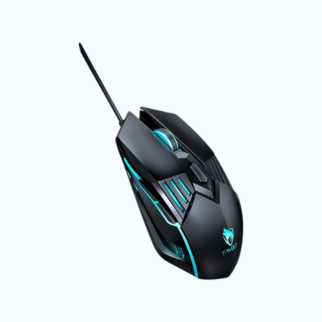 T-WOLF G560 6-Button Light Wired Gaming Mouse
