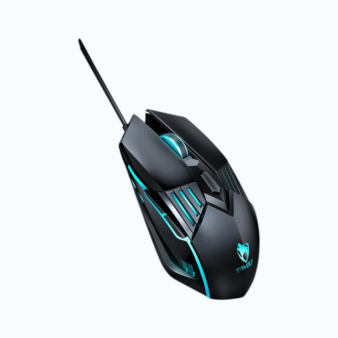 T-WOLF G560 6-Button Light Wired Gaming Mouse