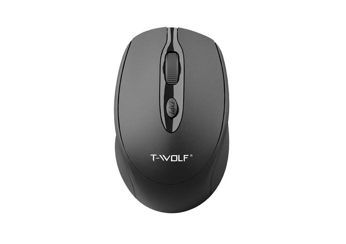 T-WOLF T75 Rechargeable Bluetooth & 2.4G dual mode Wireless Mouse