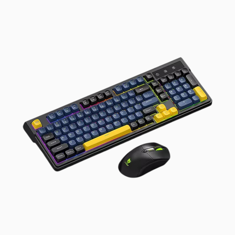 T-WOLF TF300 Dual Mode Wireless BT Keyboard and Mouse Combo