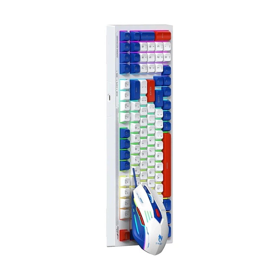 T-Wolf TF610 RGB Gaming Keyboard Mouse Combo