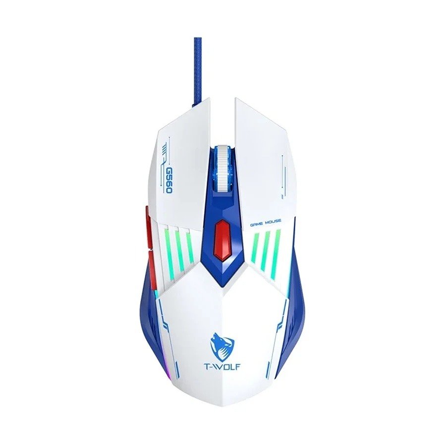 T-Wolf TF610 RGB Gaming Keyboard Mouse Combo