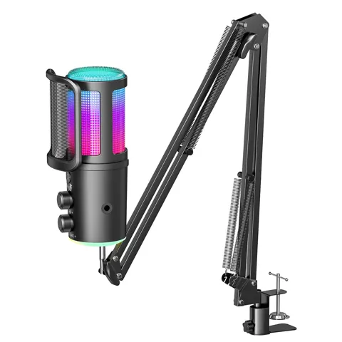 ONIKUMA M530 RGB USB Condenser Microphone