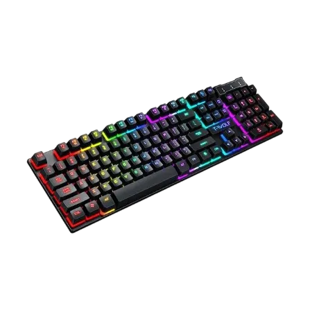 T-Wolf T20 Wired RGB Gaming Keyboard