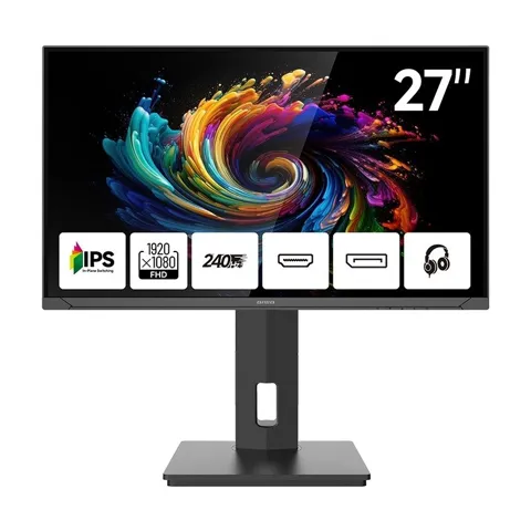 AIWA MD2734-K  27-Inch 240Hz 1MS FHD FAST IPS RGB MONITOR