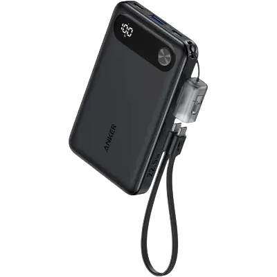 Anker A1257 10000mah Fast Charging Power Bank Black (22.5W)