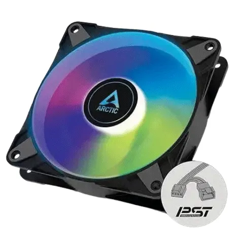 Arctic P12 PWM PST ARGB 120mm 3 in 1 Casing Fan