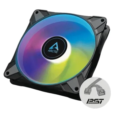 Arctic P14 PWM PST ARGB 140mm Casing Fan (Black)
