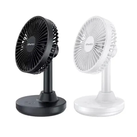 Awei F29 Mini Desktop Oscillating Rechargeable Fan
