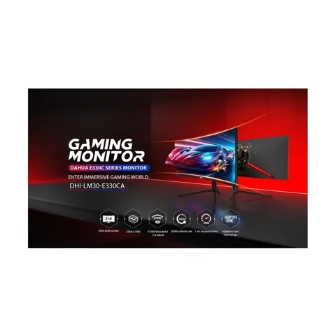 Dahua DHI-LM30-E330CA 30" 200Hz WFHD Curved Gaming Monitor