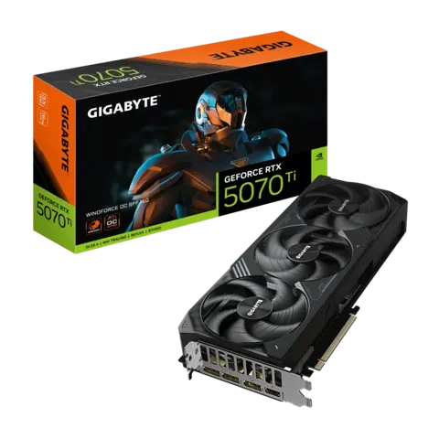 Gigabyte GeForce RTX 5070 Ti WINDFORCE OC SFF 16G GDDR7 Graphics Card