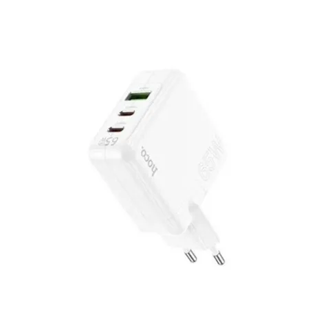 Hoco C115A Type-C & USB 65W Fast Charging Adapter