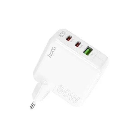 Hoco C115A Type-C & USB 65W Fast Charging Adapter