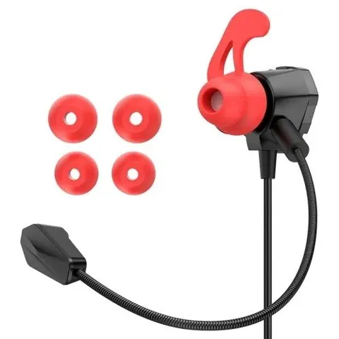 Hoco M105 Sharp 3.5mm Wired Gaming Earphone With Detachable Mic