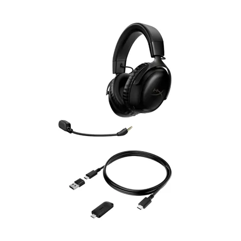 HyperX Cloud III Wireless Gaming Headset, Black