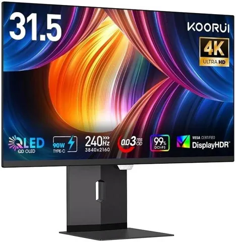 KOORUI S3241XO 32-Inch QD-OLED Display 4K 240Hz Gaming Monitor
