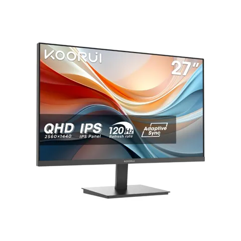 KOORUI E2721H 1ms QHD IPS 27-Inch 120Hz Gaming Monitor